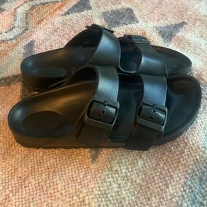 Rubber Birkenstock Sandals